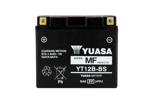 Batteria yuasa yt12b 12v - batteria,