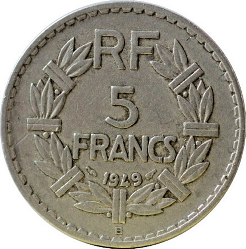 Francs lavrillier alu - 5,