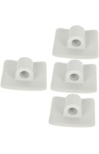 4 Staffe Montaggio Supporto Motore  Plastica Incollaggi Gommone Canoa Canotto