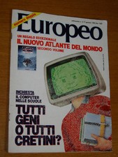 L'EUROPEO 1985/3=LEE IACOCCA=OTAR IOSSELIANI=MARIA CONFALONE=DIANE LANE=