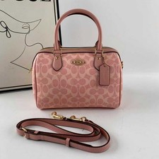 Borsa Coach CV961 rosa Lowen