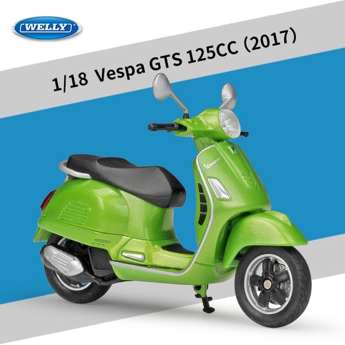 Welly 2017 vespa gts 125 - 1:18,