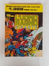 🔵 UOMO RAGNO GIGANTE N. 55 - Editoriale Corno - Bollino ritagliato (rif. 19066)