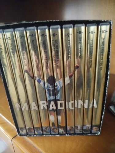 Maradona raccolta dvd con - raccolta, 10