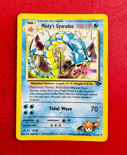 Lotto carte pokemon misty - lotto,