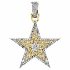 14K Yellow Gold Finish Diamond