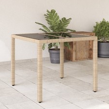 vidaXL Tavolo da Giardino con