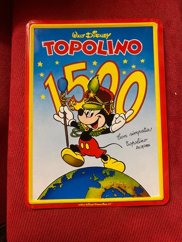 Topolino 1500 gadget targa - 1500,