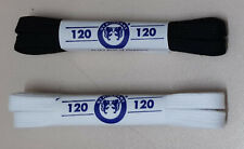 Lacci scarpe stringhe da 120 cm. piatti sneakers adidas puma nike neri bianchi