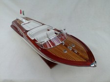 Riva Aquarama 26" 4 Options Quality Wood Model Boat L60 Handmade Italian Boat