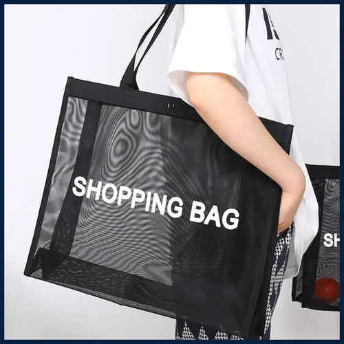 Borsa shopping rete nylon - borsa,