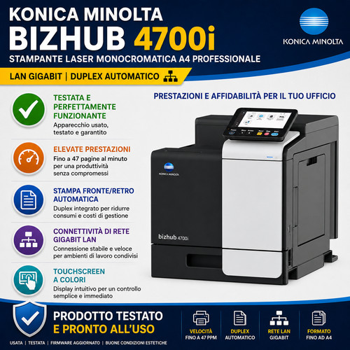 Stampante konica minolta - stampante,