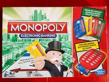!!COMPLETO!! Monopoly electronic banking italiana Hasbro Monopoli Gioco tavola