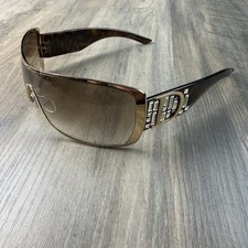 Occhiali da sole AUTENTICI Dior Indinight 2 Y2K vintage scudo cristallo MADE IN ITALY