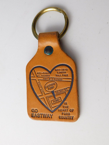 Eastway ford keychain vintage - ford,