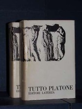 Platone - Opere - Laterza / Filosofi antichi e medievali - 1967 (2 voll.)