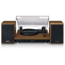 Lenco LS 100 Giradischi Hi Fi con Bluetooth 5.0 Altoparlanti esterni 2 x 10 watt