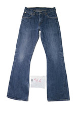 Levi's 516 FLARE BOOTCUT usato (Cod.U961) W29 L34 denim jeans a zampa