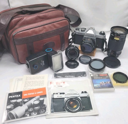 Pentax asahi k1000 fotocamera - pentax,