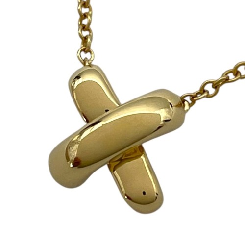 Collana punto croce - tiffany, &