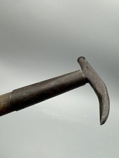 Antico martello vintage in ardesia Slater's con manico in legno battaglia piccone neve