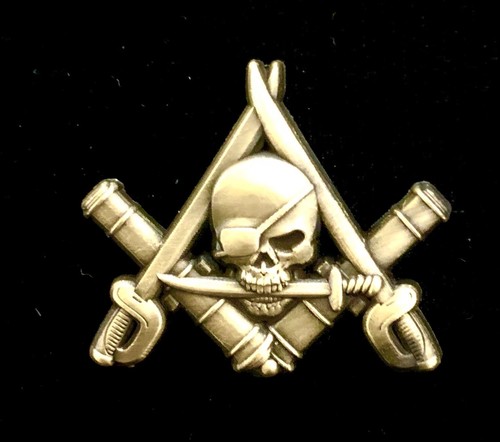 Spilla pirata massonica