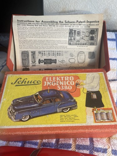 Auto giocattolo vintage schuco - vintage,