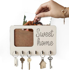 Portachiavi Da Parete in Legno