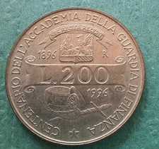 200 LIRE 1996 - GUARDIA DI