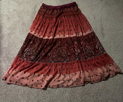 Maxi gonna vintage stile - , boho