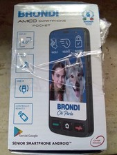 Brondi Pocket smartphone Android 12 per anziani, trekking, ciclisti, universale