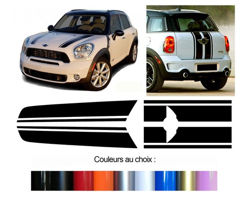 Autocollant set bandes - de,