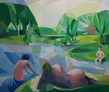 RENATO NESI : LE BAGNANTI