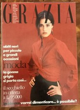 Grazia rivista del 10 Febbraio 1991