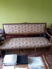 Salottino Divano poltroncine e sedie liberty