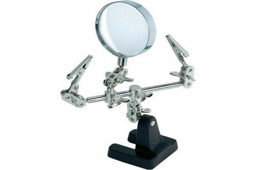 Terza mano con clip - , lente