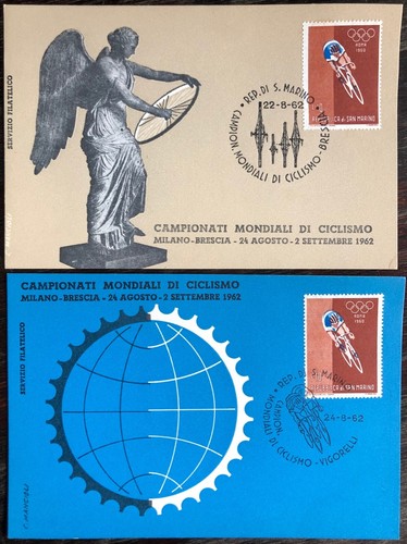 San marino 1962 - san, cartoline
