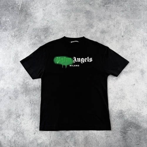 Shirt nera spray palm - spray, angels