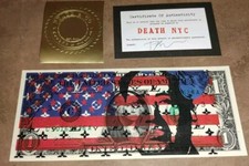 Death NYC ltd ed signed pop
