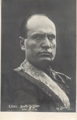 Fascist leader benito - fascist,