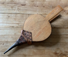 ANTICO MANTICE SOFFIATORE CAMINO