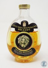 Miniature / Mignon Brandy VECCHIA ROMAGNA Buton Etichetta Nera (v)