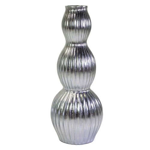 Portavaso resina argento - , cm