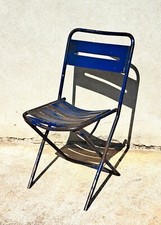 SEDIA IN METALLO  DA OFFICINA