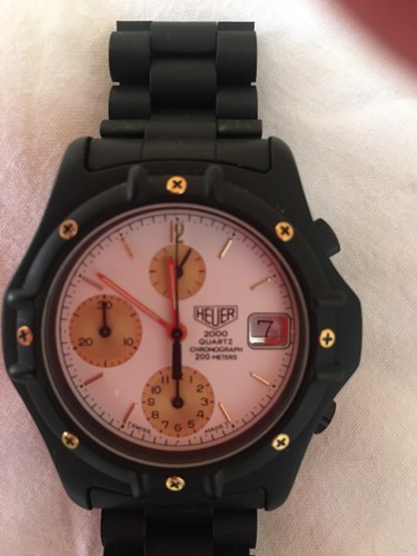 Heuer 2000 quartz chronograph - quartz,