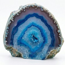 Campione minerale agata blu