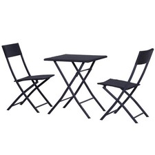 SET CON TAVOLINO E 2 SEDIE DA