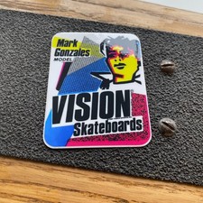 Adesivo originale per skateboard Vision Mark Gonzales - anni '80
