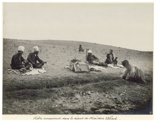 Persia notre campement dans - persia,,