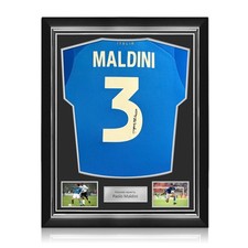 Maglia dell'Italia firmata da